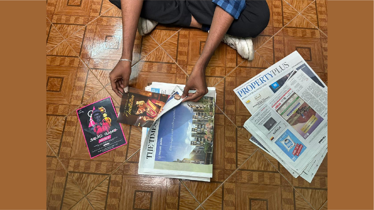 Pamphlet distribution campaign